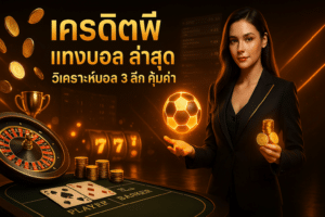 เครดิตฟรี แทงบอล ล่าสุด